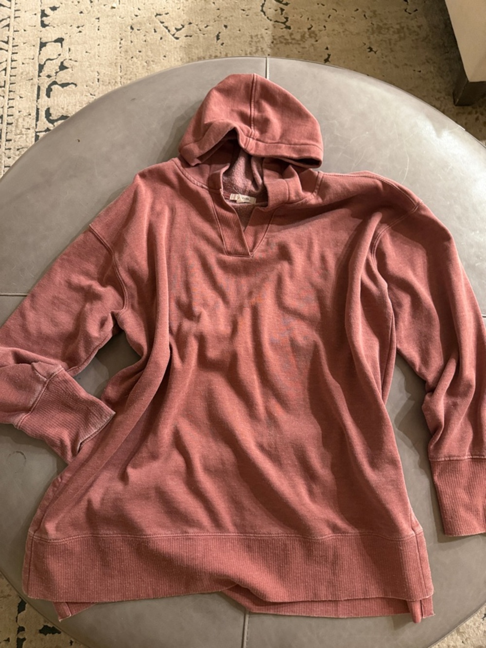 Maurices Rose-Mauve Hoodie Pullover
